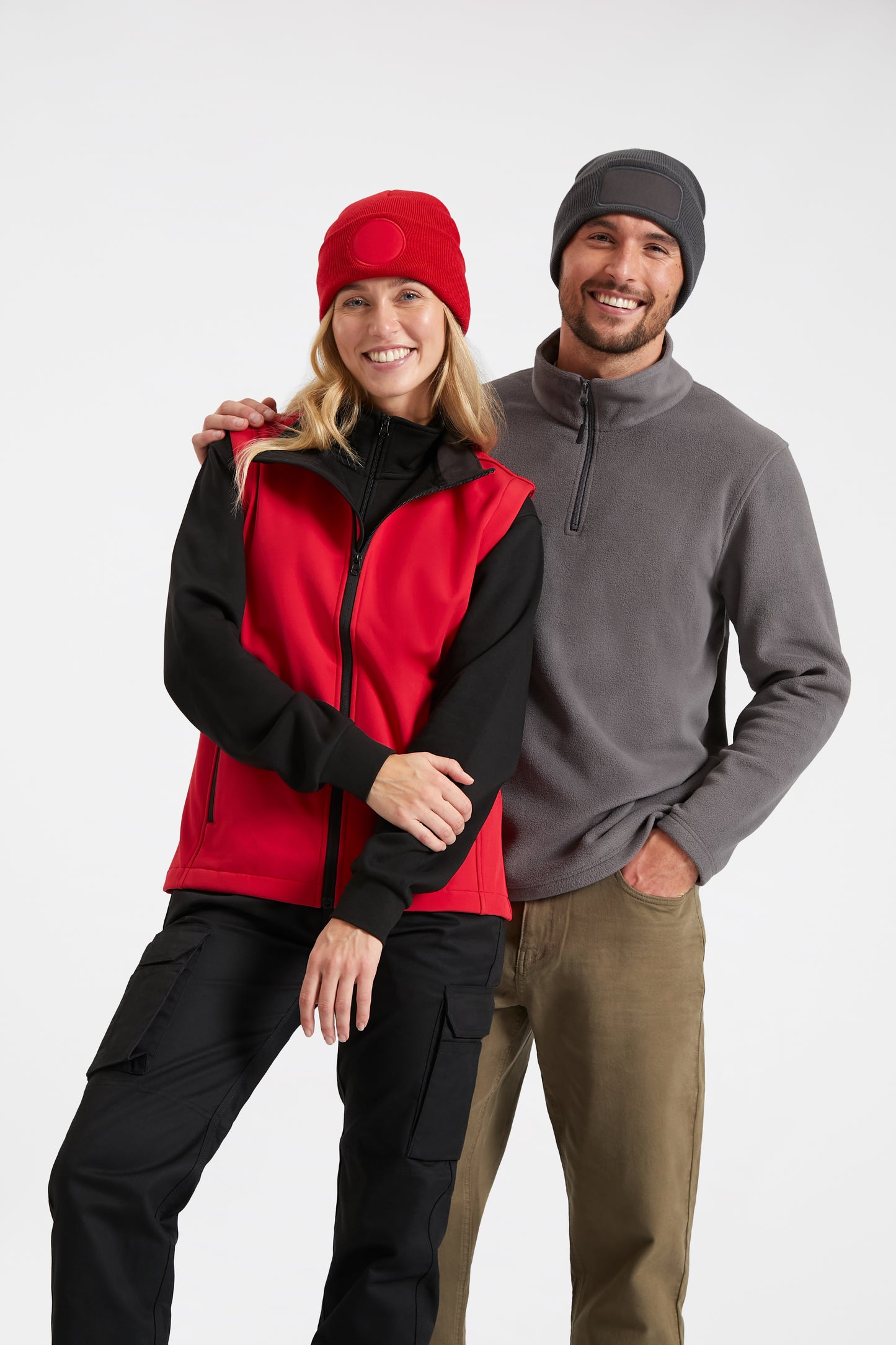 Circular Patch Beanie