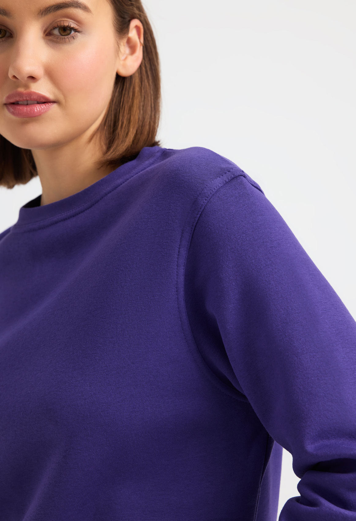 Ladies Deluxe Crew Neck Sweatshirt (Print Front & Back Included)
