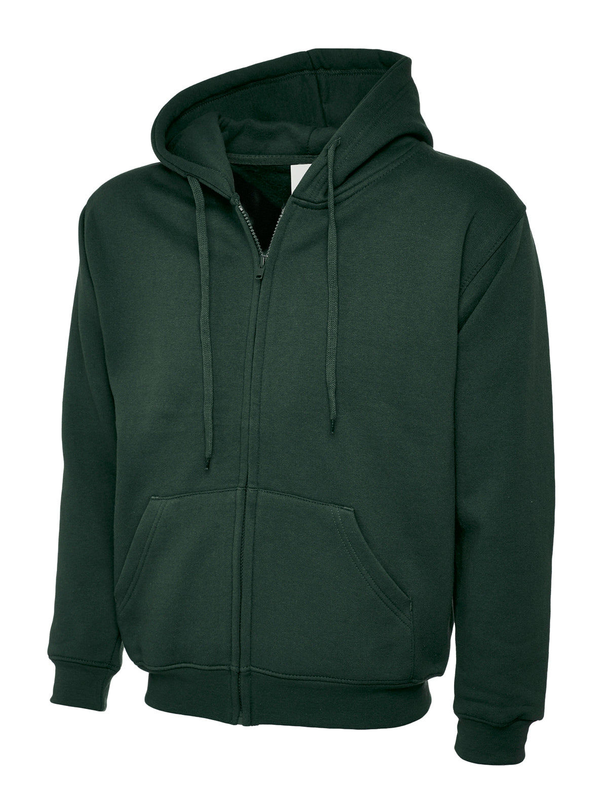 Adults Classic Full Zip Hooded Sweatshirt (Print Front & Back Included)