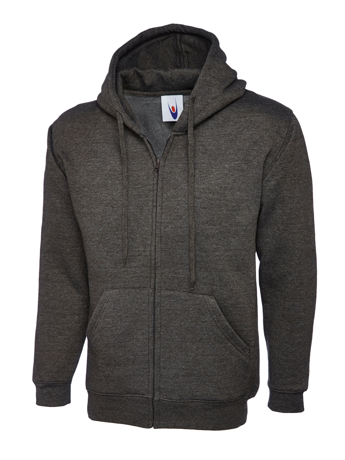 Adults Classic Full Zip Hooded Sweatshirt (Print Front & Back Included)