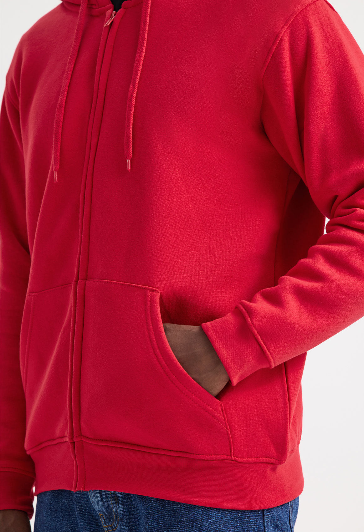 Adults Classic Full Zip Hooded Sweatshirt (Print Front & Back Included)