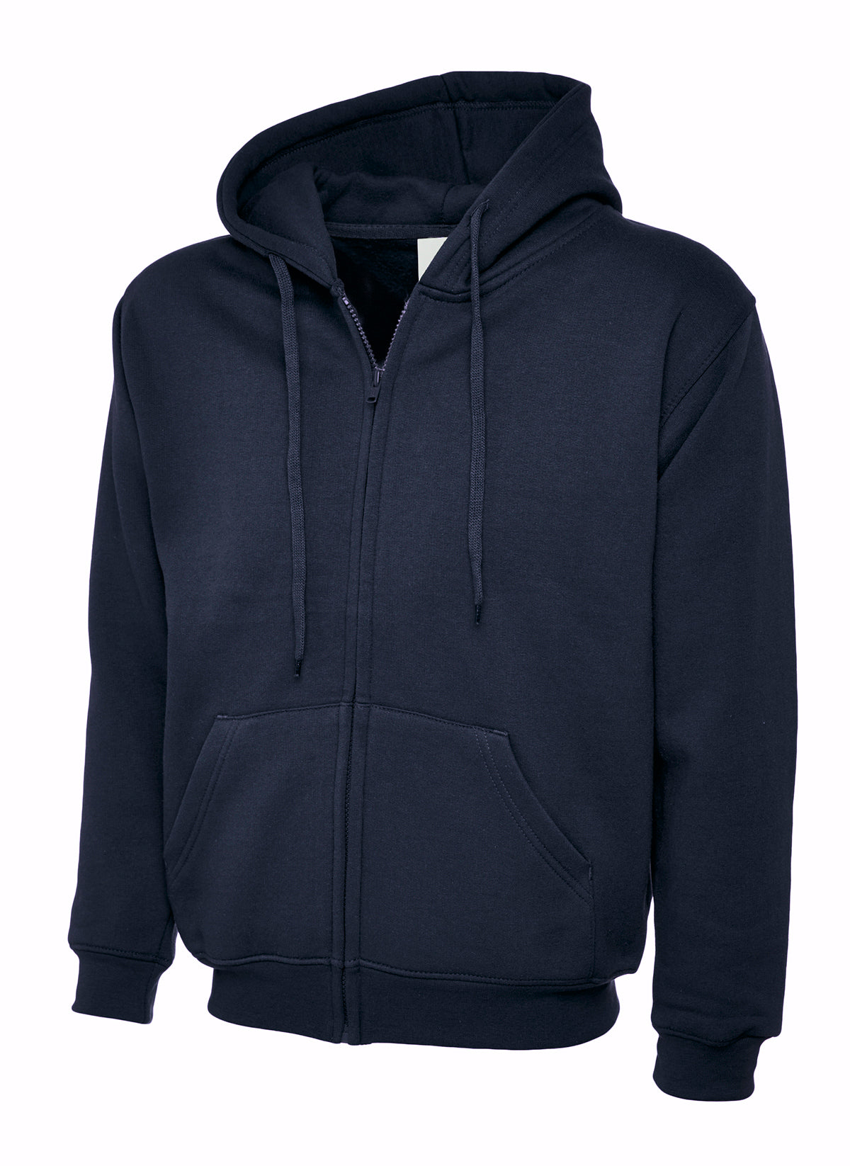 Adults Classic Full Zip Hooded Sweatshirt (Print Front & Back Included)