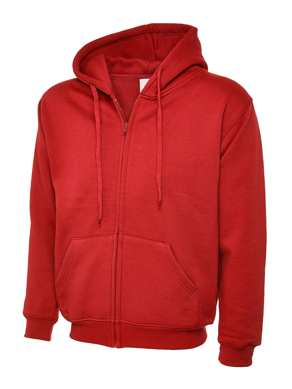 Adults Classic Full Zip Hooded Sweatshirt (Print Front & Back Included)