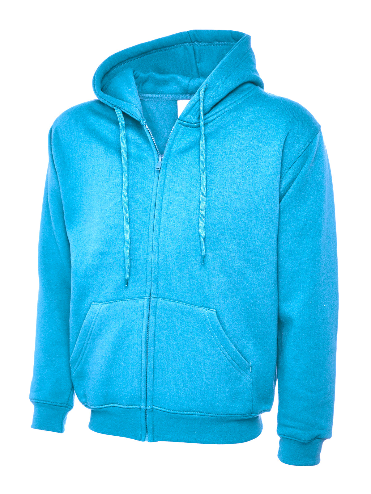 Adults Classic Full Zip Hooded Sweatshirt (Print Front & Back Included)