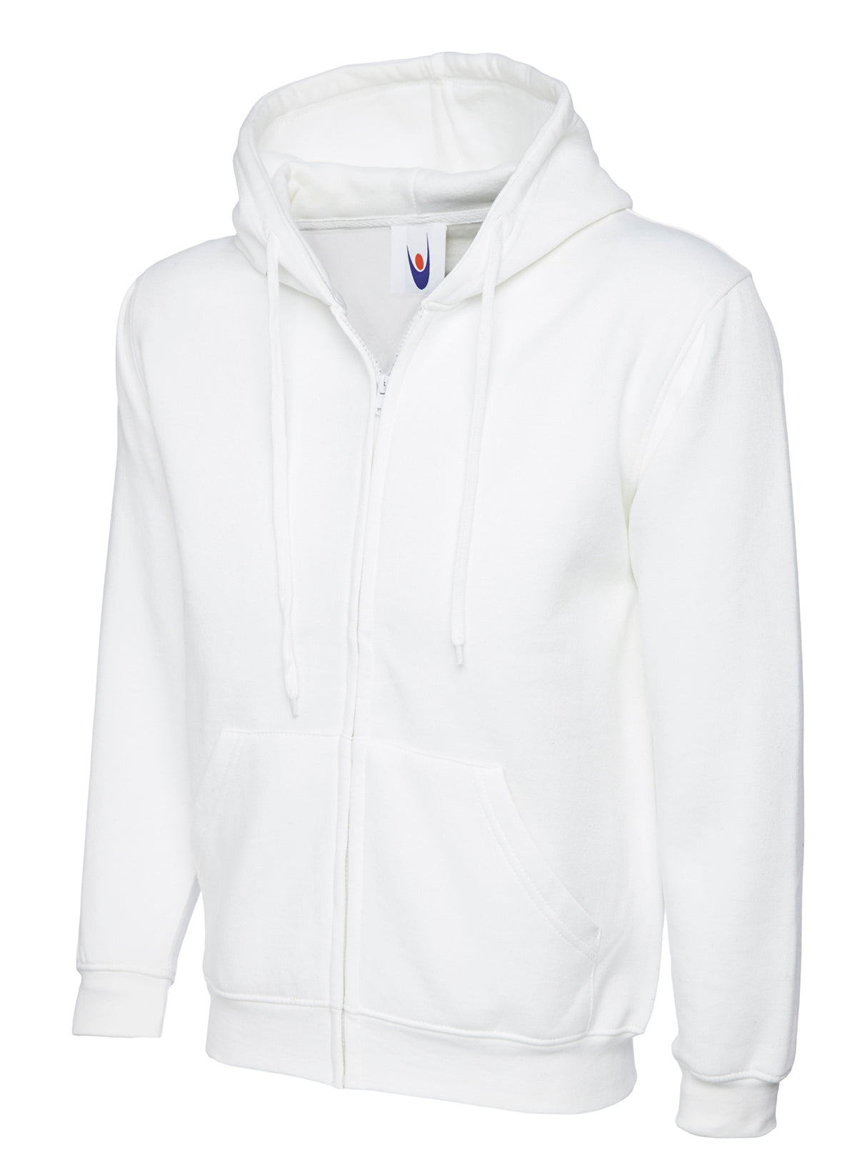 Adults Classic Full Zip Hooded Sweatshirt (Print Front & Back Included)