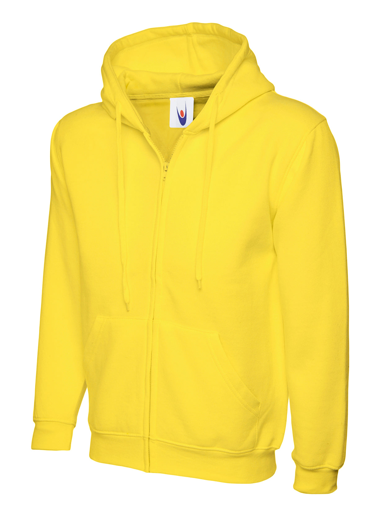 Adults Classic Full Zip Hooded Sweatshirt (Print Front & Back Included)