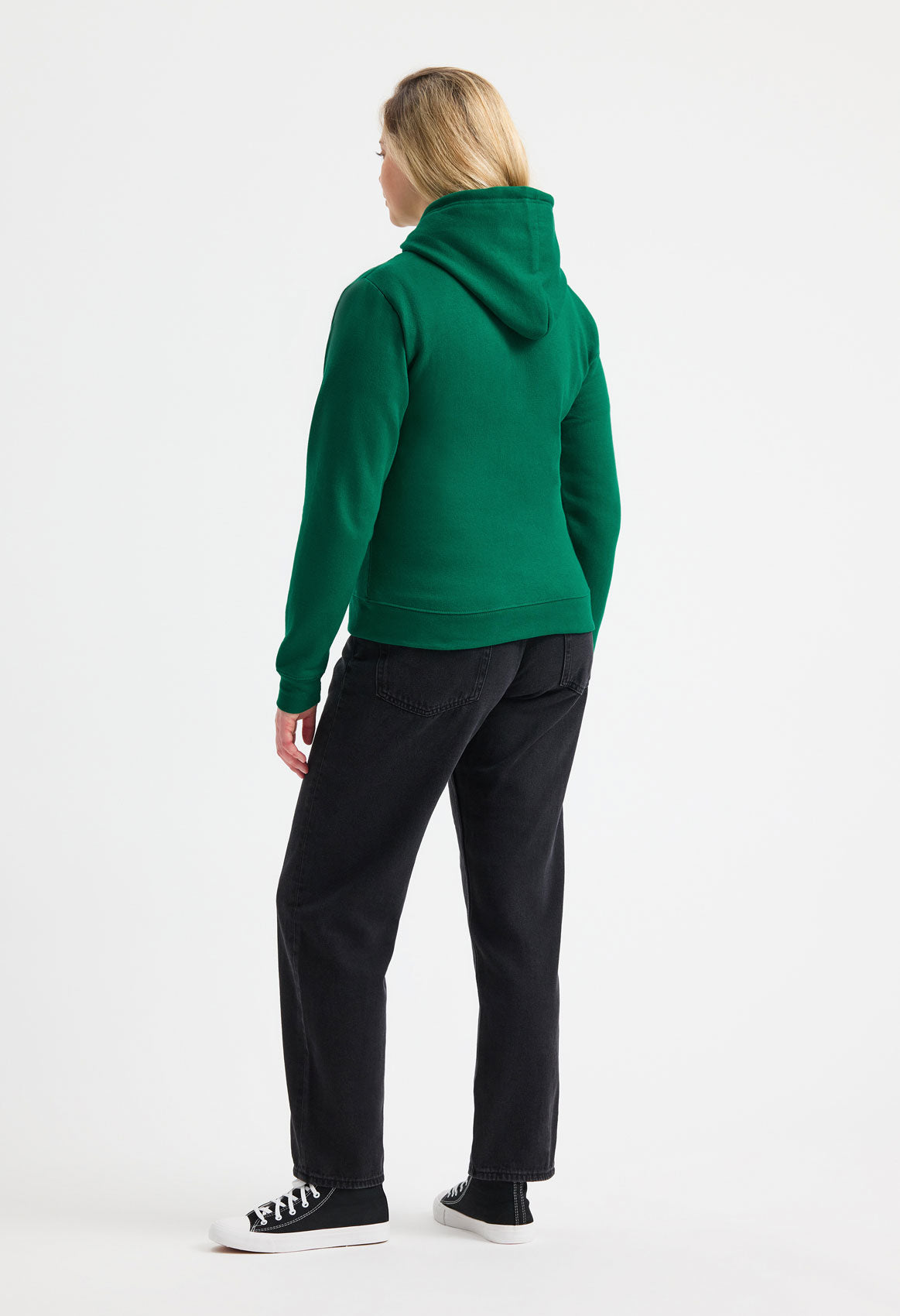Ladies Classic Full Zip Hooded Sweatshirt (Print Front & Back Included)
