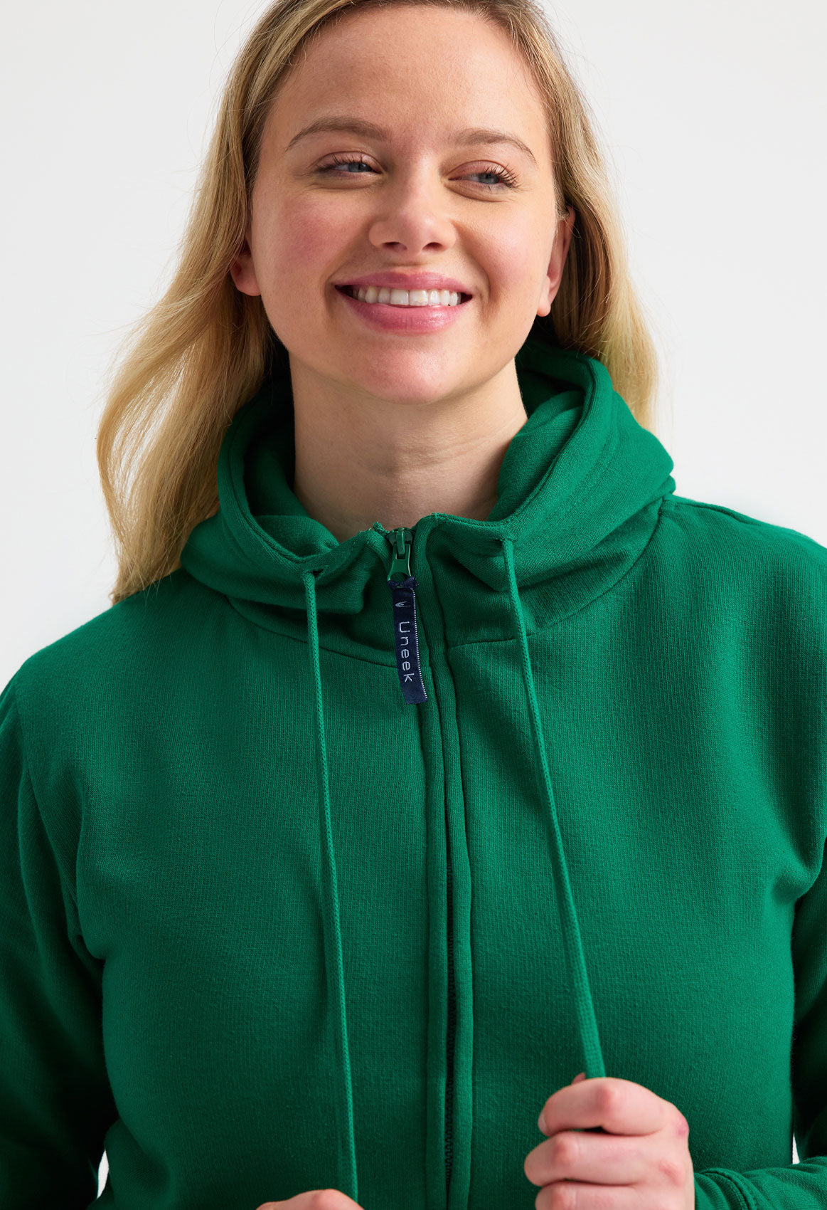 Ladies Classic Full Zip Hooded Sweatshirt (Print Front & Back Included)