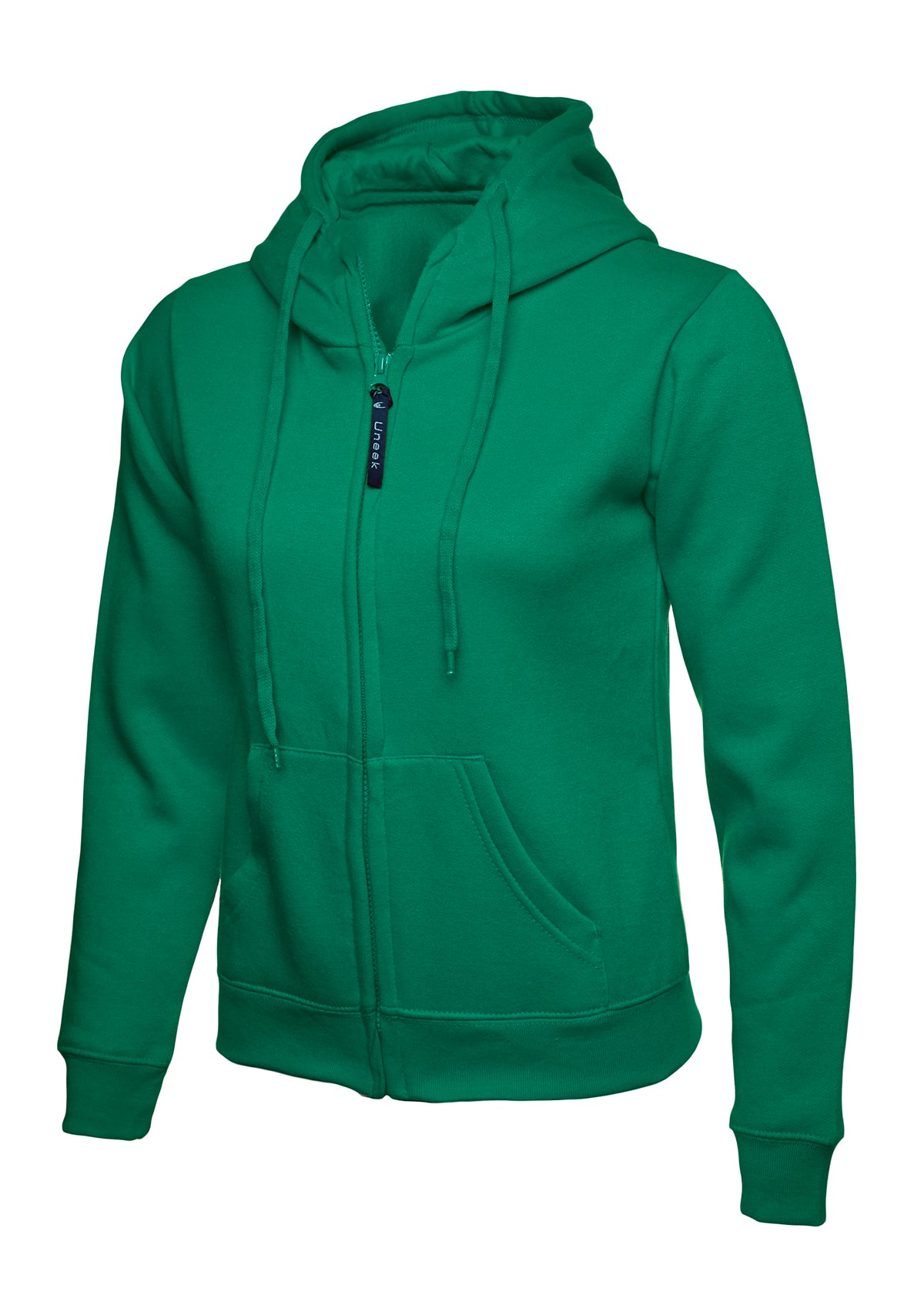 Ladies Classic Full Zip Hooded Sweatshirt (Print Front & Back Included)