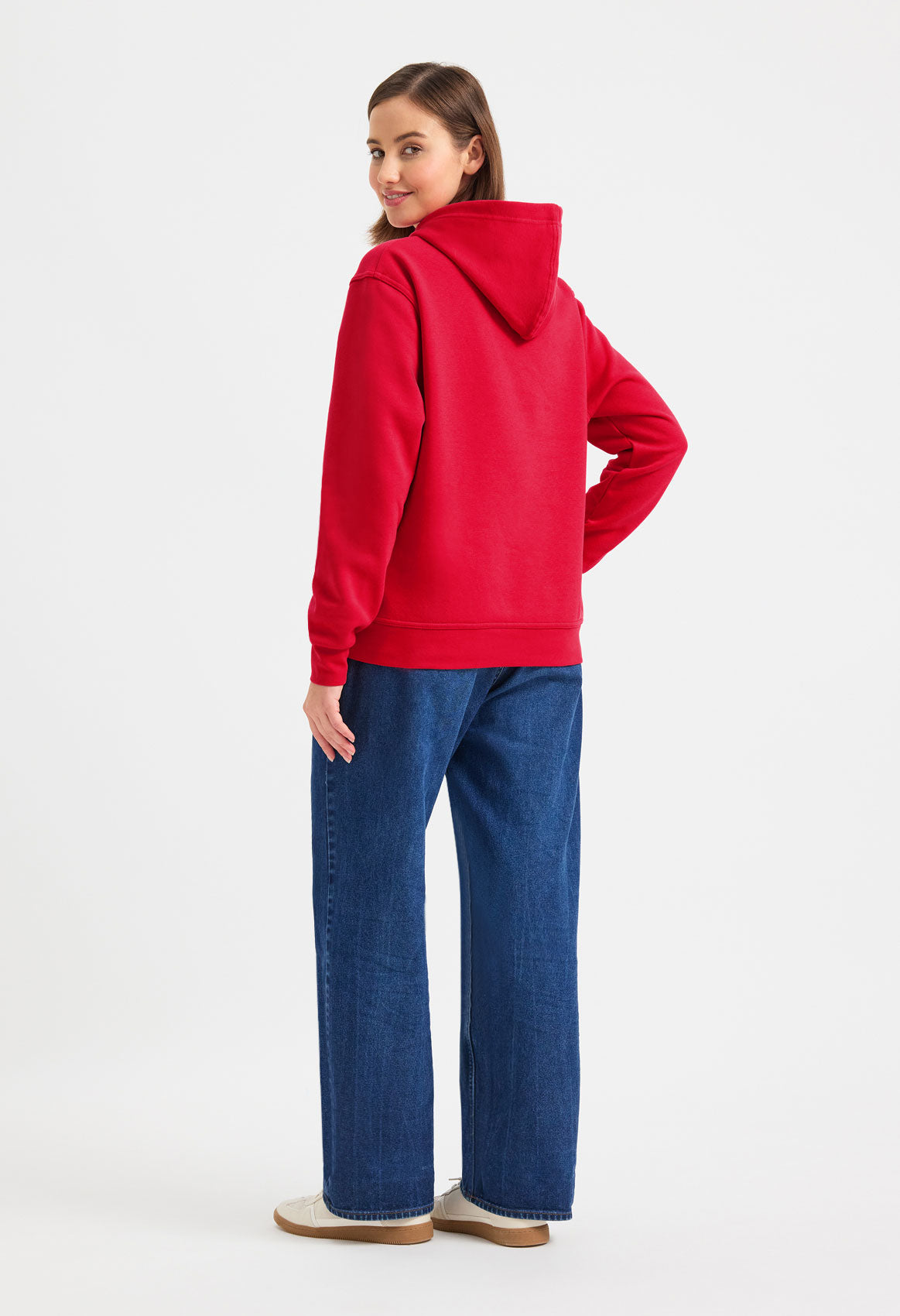 Ladies Deluxe Hooded Sweatshirt (Print Front & Back Included)