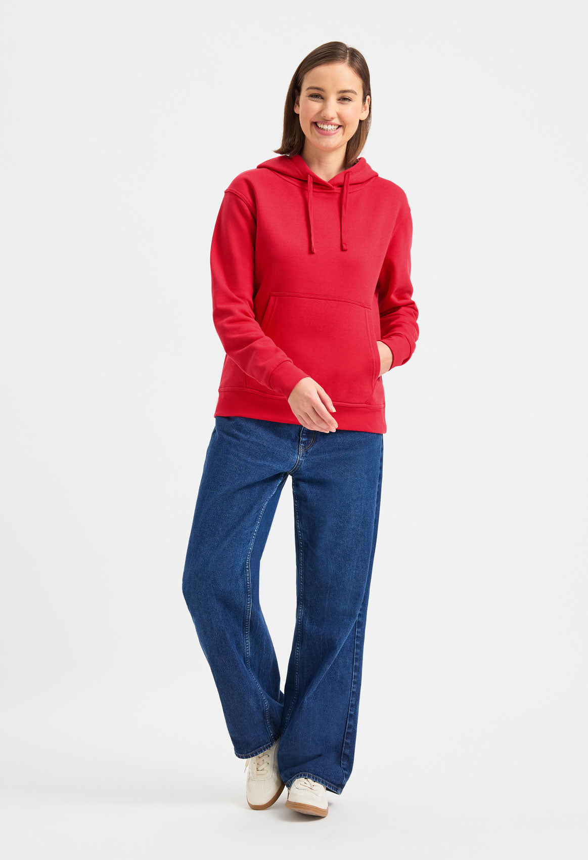 Ladies Deluxe Hooded Sweatshirt (Print Front & Back Included)