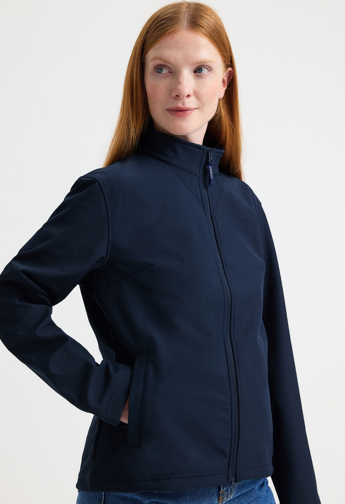 Ladies Classic Full Zip Soft Shell Jacket (Print Front & Back Included)