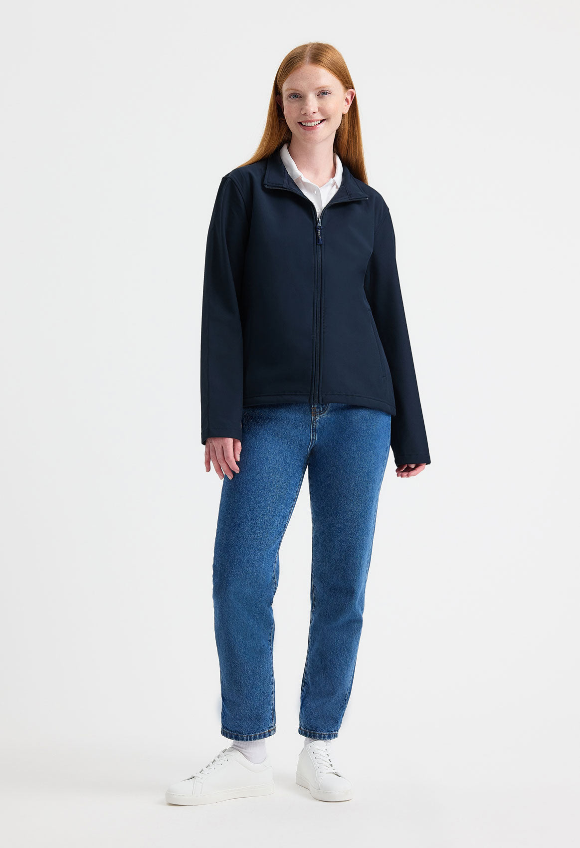 Ladies Classic Full Zip Soft Shell Jacket (Print Front & Back Included)