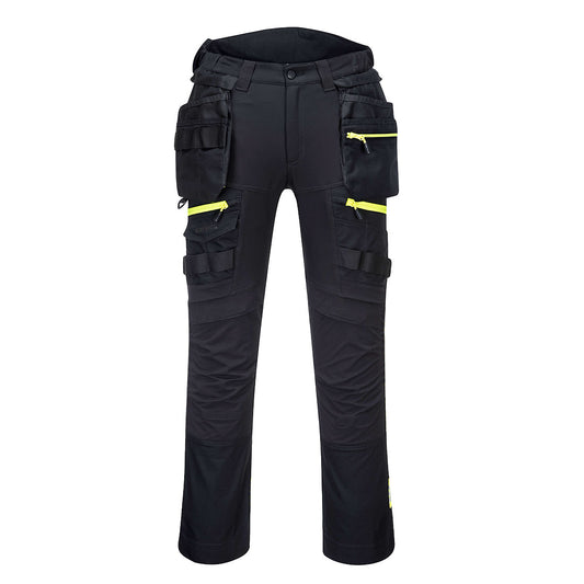 Black - DX4 Detachable Holster Pocket Trousers - Size 28