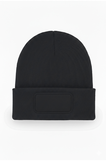 Rectangular Patch Beanie