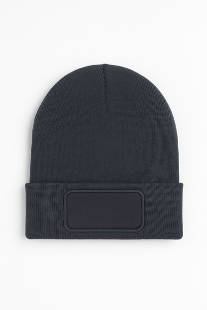 Rectangular Patch Beanie