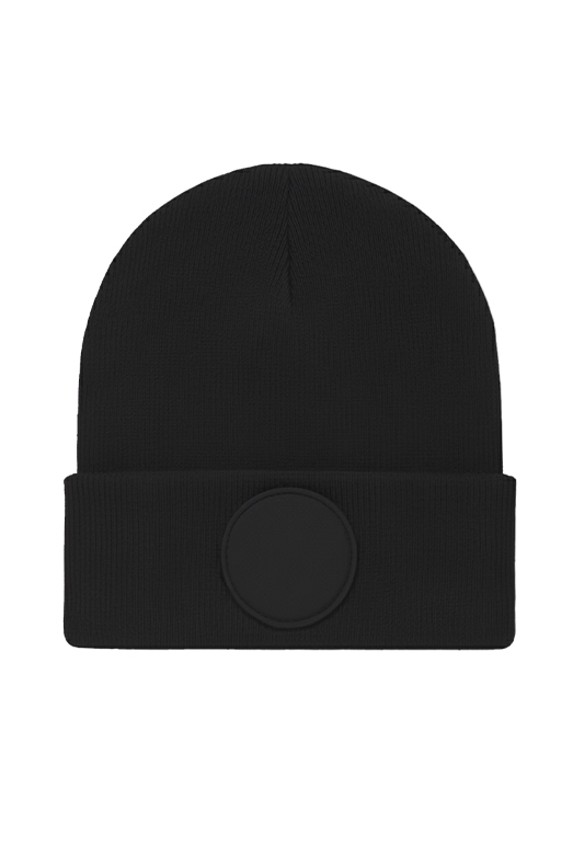 Circular Patch Beanie