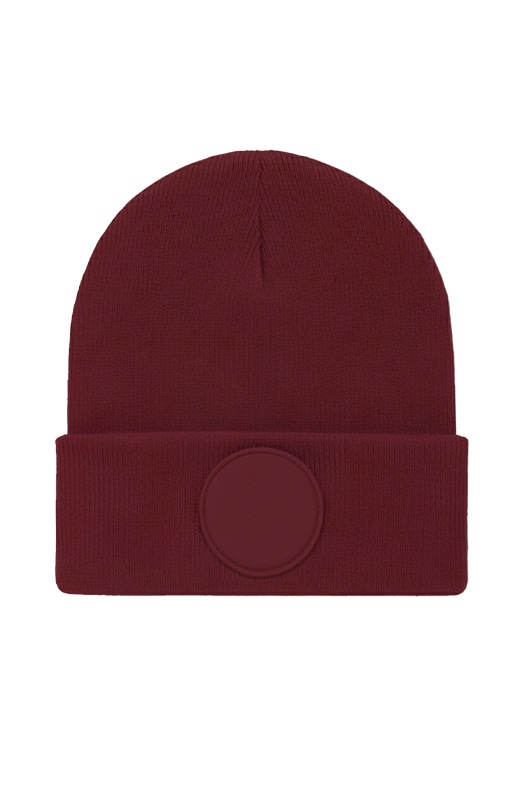 Circular Patch Beanie