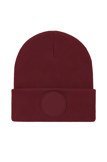 Circular Patch Beanie