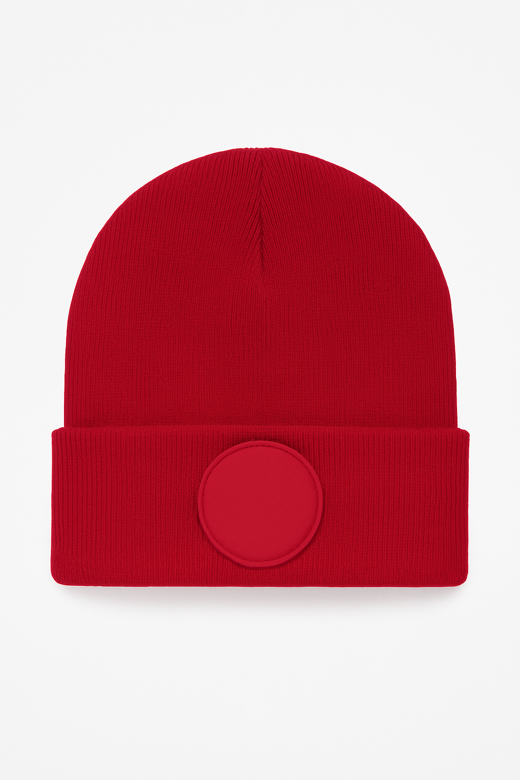 Circular Patch Beanie
