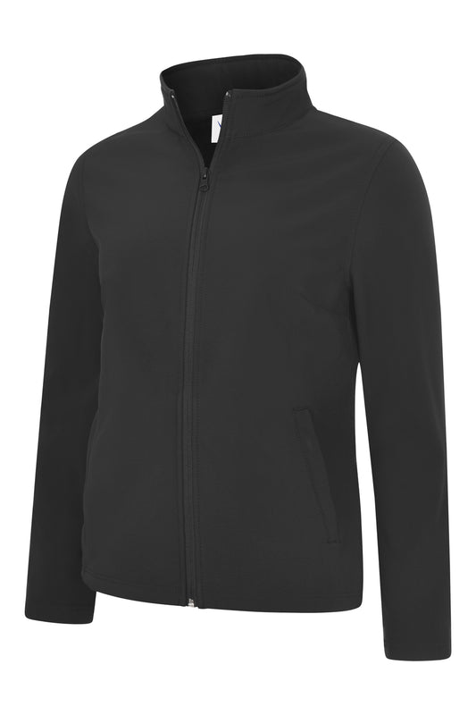 Ladies Classic Full Zip Soft Shell Jacket (Print Front & Back Included)